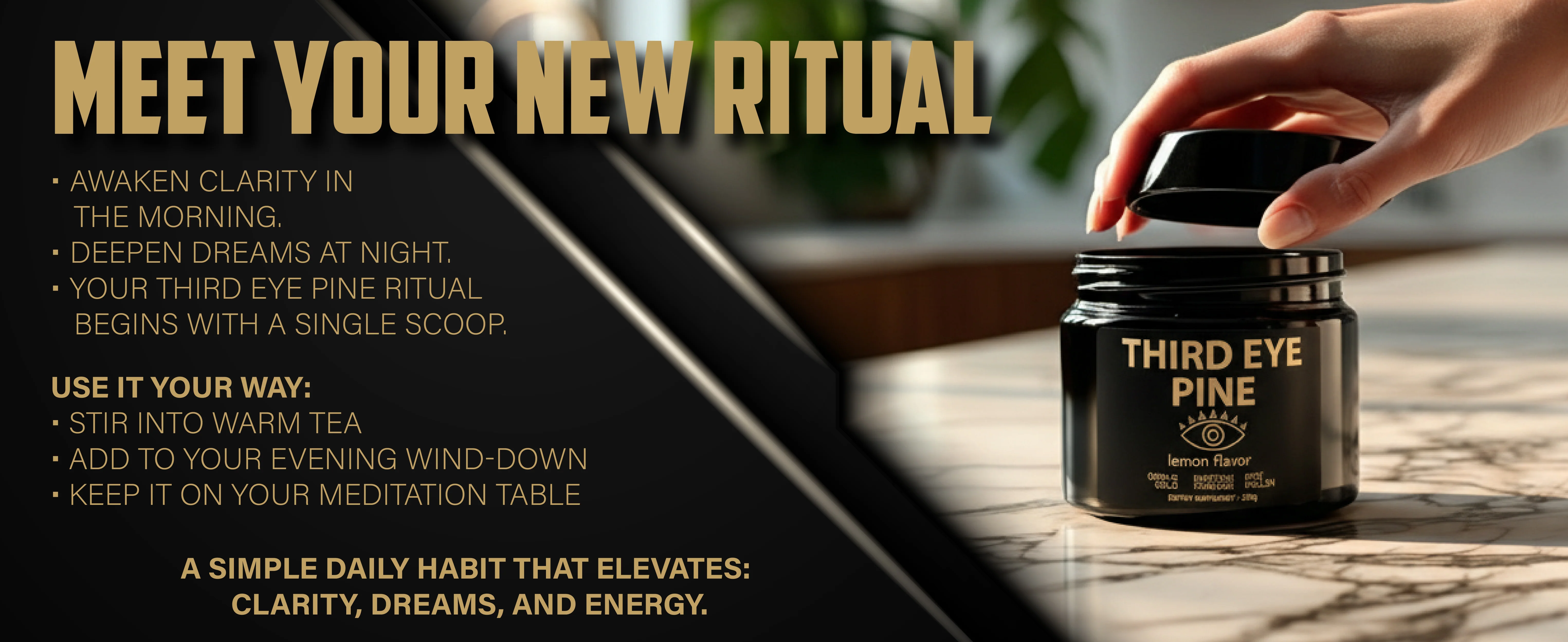 Third Eye Pine (Haritaki, Pine Pollen, Ormus Gold) - Image 13