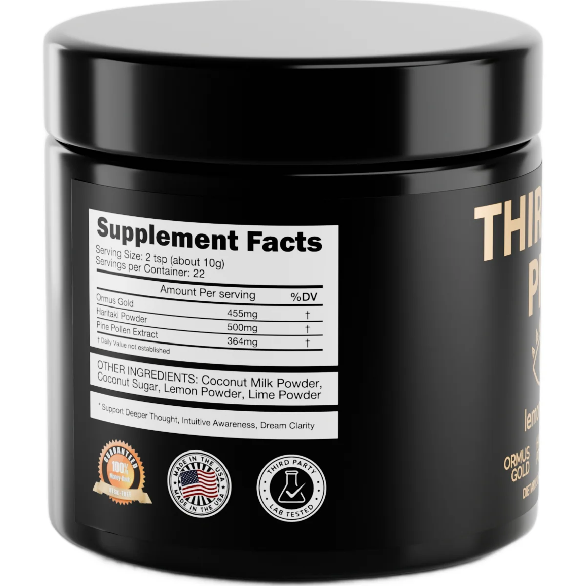 Third Eye Pine (Haritaki, Pine Pollen, Ormus Gold) - Image 3